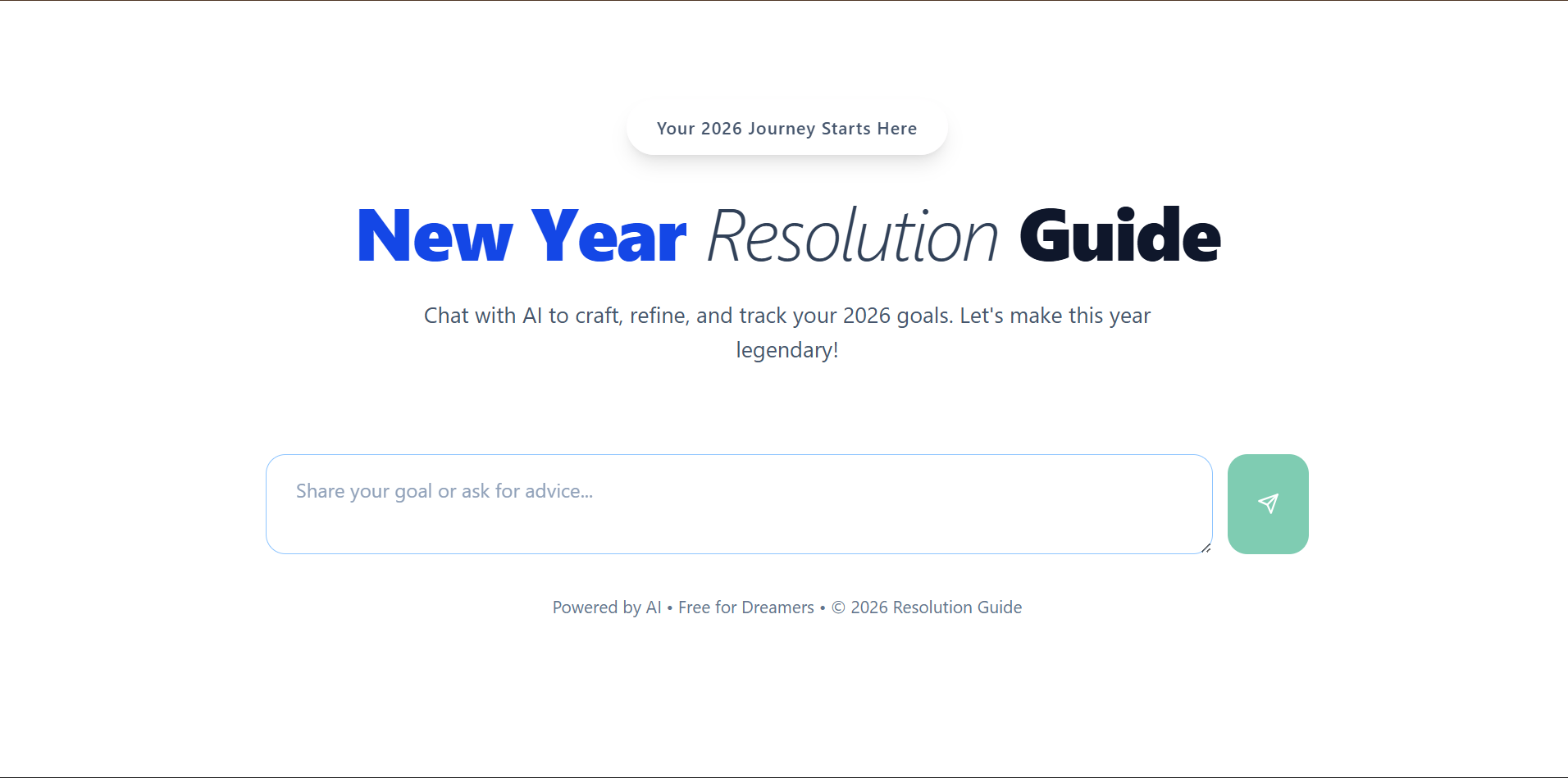 NewYearResolution Guide